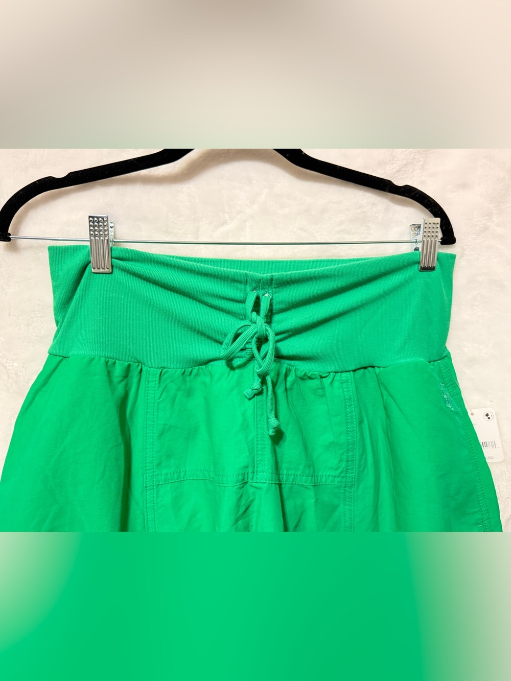 FP Movement by Free People Bright Green Cropped Wide-Leg Pants - Picture 4 of 7